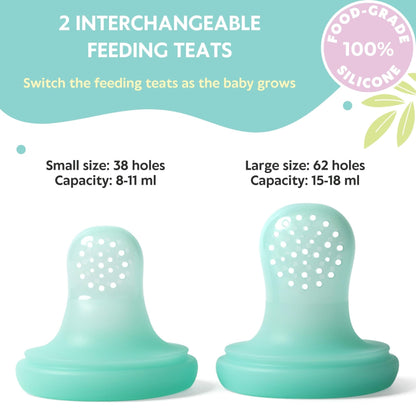 Soft Silicone Fruit Feeder Food Nibbler Teether Set