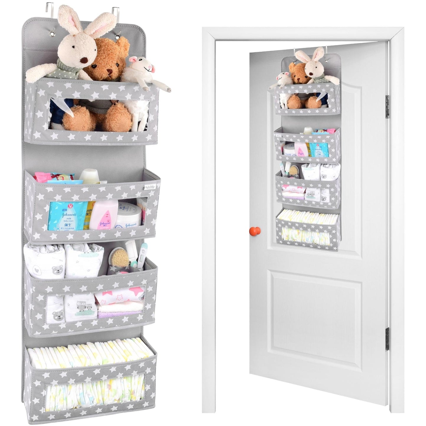 Nursery Over the Door Hanging Organizer