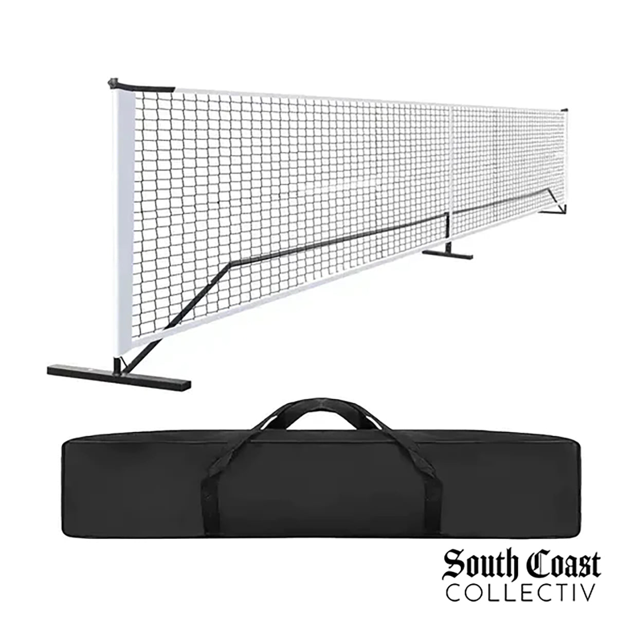 Portable Pickleball Net with Carrying Bag 22ft Sports Net. Indoor/Outdoor Game Use