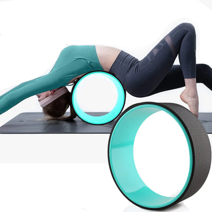 Sit Less, Stretch More: The Classic Yoga Wheel for Spine Health