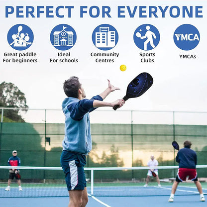 USAPA Approved Carbon Fiber Pickleball Paddles - Unleash Your Game